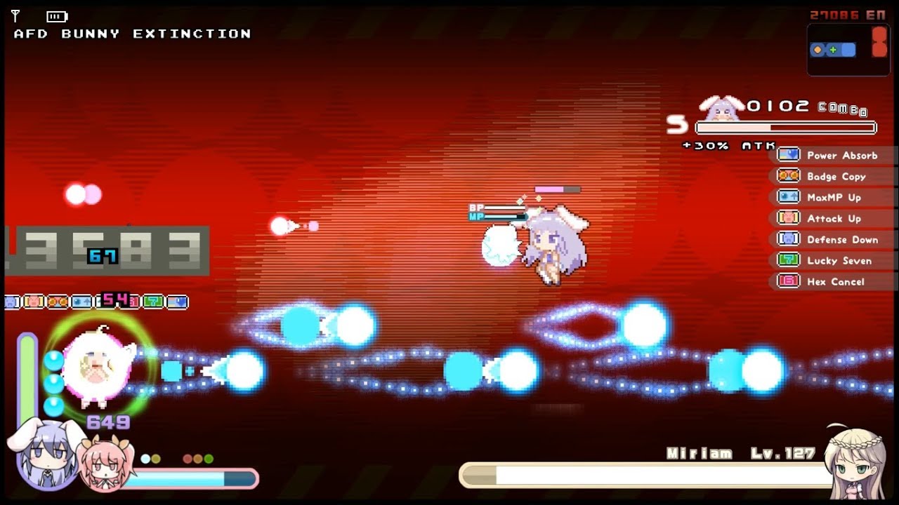 Rabi-Ribi: Miriam on AFD+BEX [No Consumables/Buffs] - YouTube