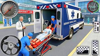 Ambulance City Rescue Simulator - 911 US Emergency Ambulance Driving 3D - Android Gameplay screenshot 4