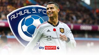 Al Hilal are exploring a deal to sign Cristiano Ronaldo! 👀📝 screenshot 2
