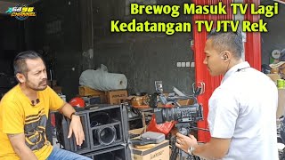 Brewog Masuk Tv Lagibrewog Kedatangan Tv Jtv Rek Ngliput Kegiatan Di Ruko Brewog