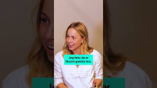 Tiril Echoff tok turen hjem til Else Sundfør for en ny runde med aksjetrening.