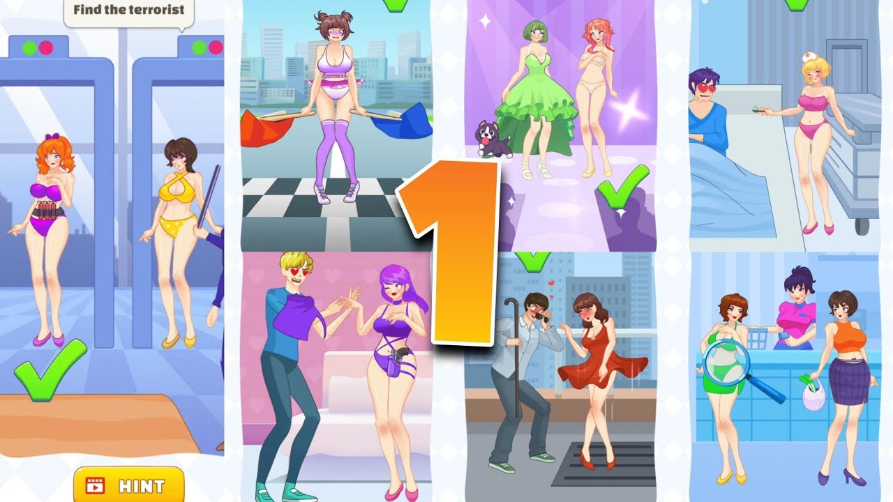 BRAIN RUSH : THINKING GAME - LEVEL 1-25 | PART - 1