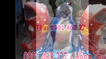 thùng rác chim cánh cụt, thùng rác hình con gấu, thùng chứa rác trong trường học, bện viện