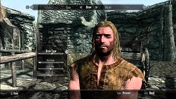 Skyrim Walkthrough Part 2 (Character Creation)