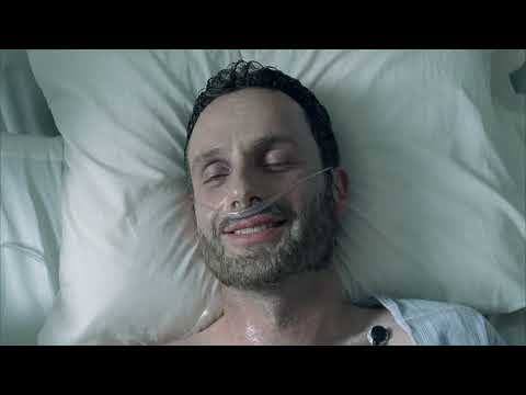 Rick Wakes Up in Hospital - TWD 1x1 - [4K]