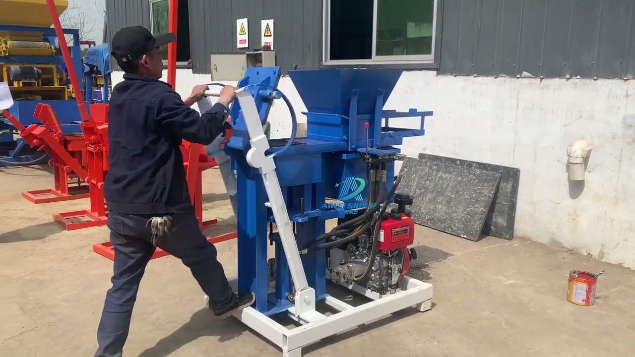 Color customized block making machine manufacturer in China 