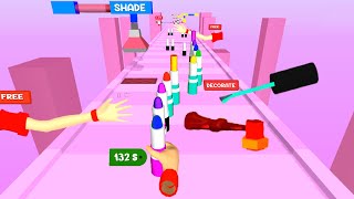 LIPSTICK STACK RUNNER Game 💄👩🏻‍🦰🌈 Gameplay (6) Android , iOs Game 3D screenshot 5