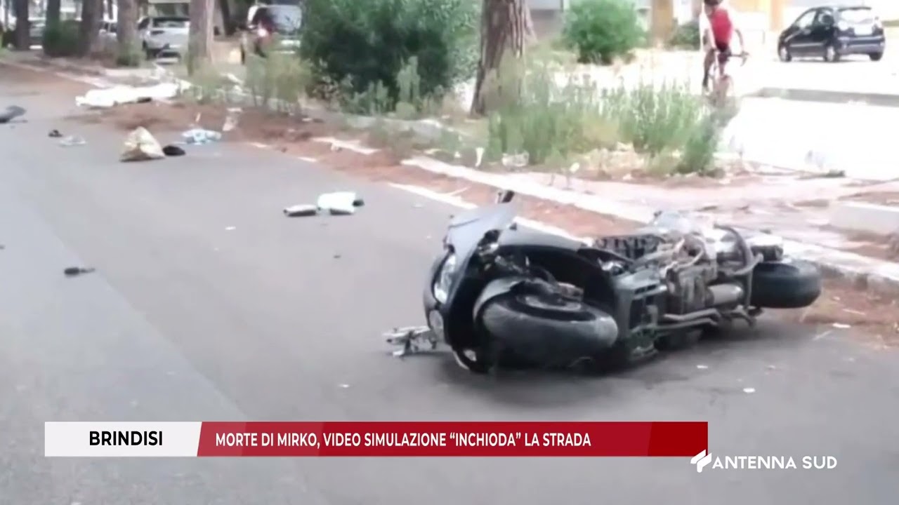 16 FEBBRAIO 2025   BRINDISI   MORTE DI MIRKO, VIDEO SIMULAZIONE “INCHIODA” LA STRADA