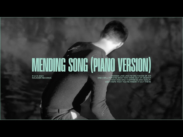 Ruston Kelly - Mending Song (Piano Version) (Official Audio)