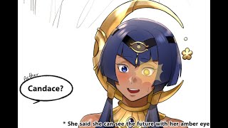 Genshin impact MMD Candace never blink