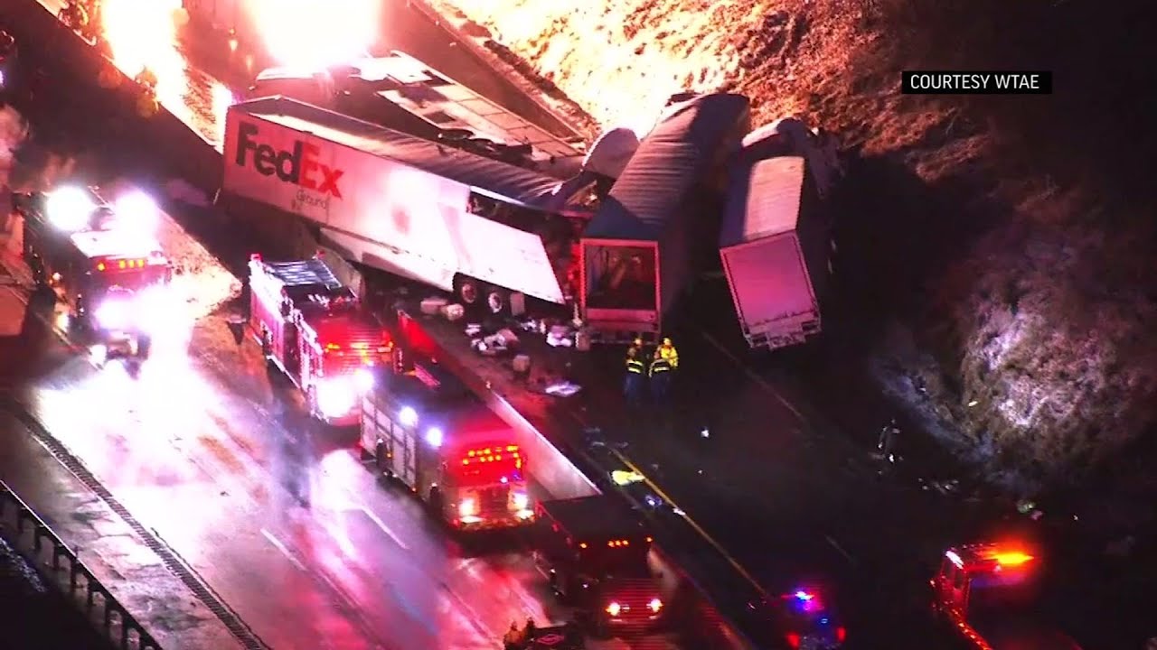 5 dead, dozens hospitalized in Pa. Turnpike crash YouTube