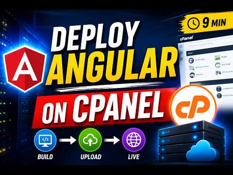 How to Deploy an Angular Application on cPanel Hosting | Angular Production Deployment Tutorial