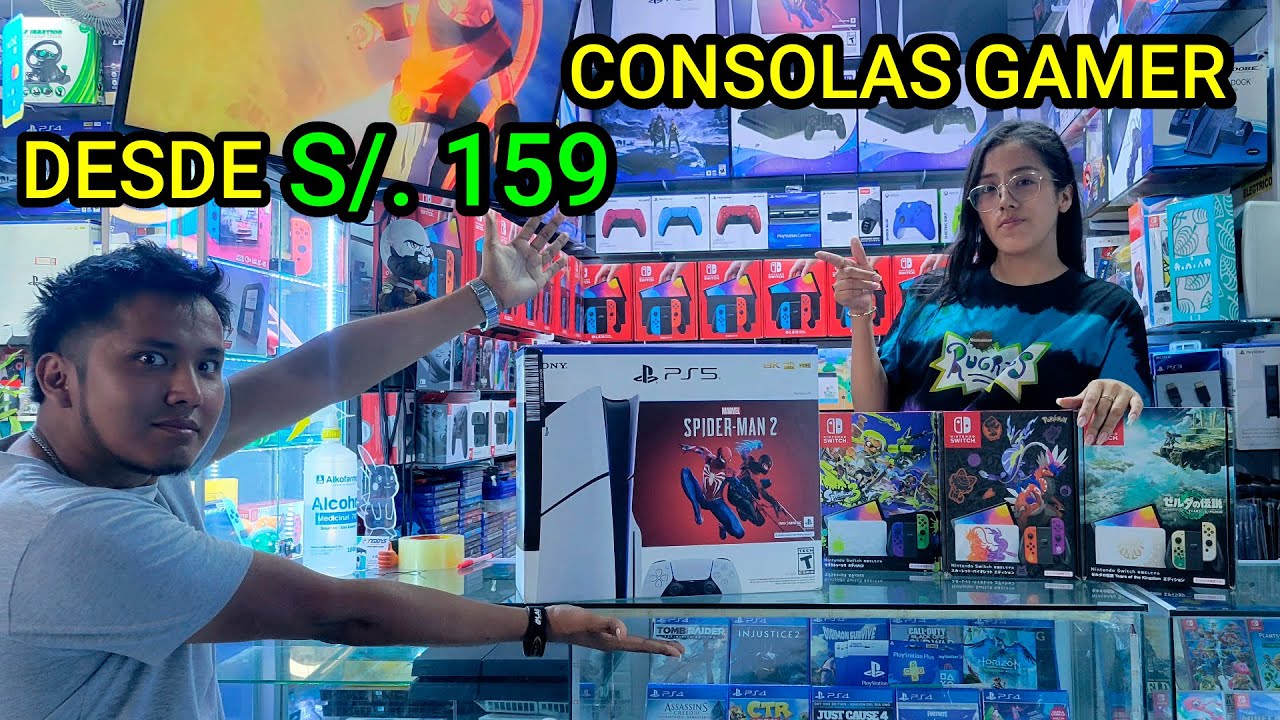 CONSOLAS GAMER en PERU 2024 / IMPORTADORA en POLVOS AZULES
