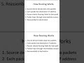 How Routing works - explained #networking #education #engineering #computer #computerengineering