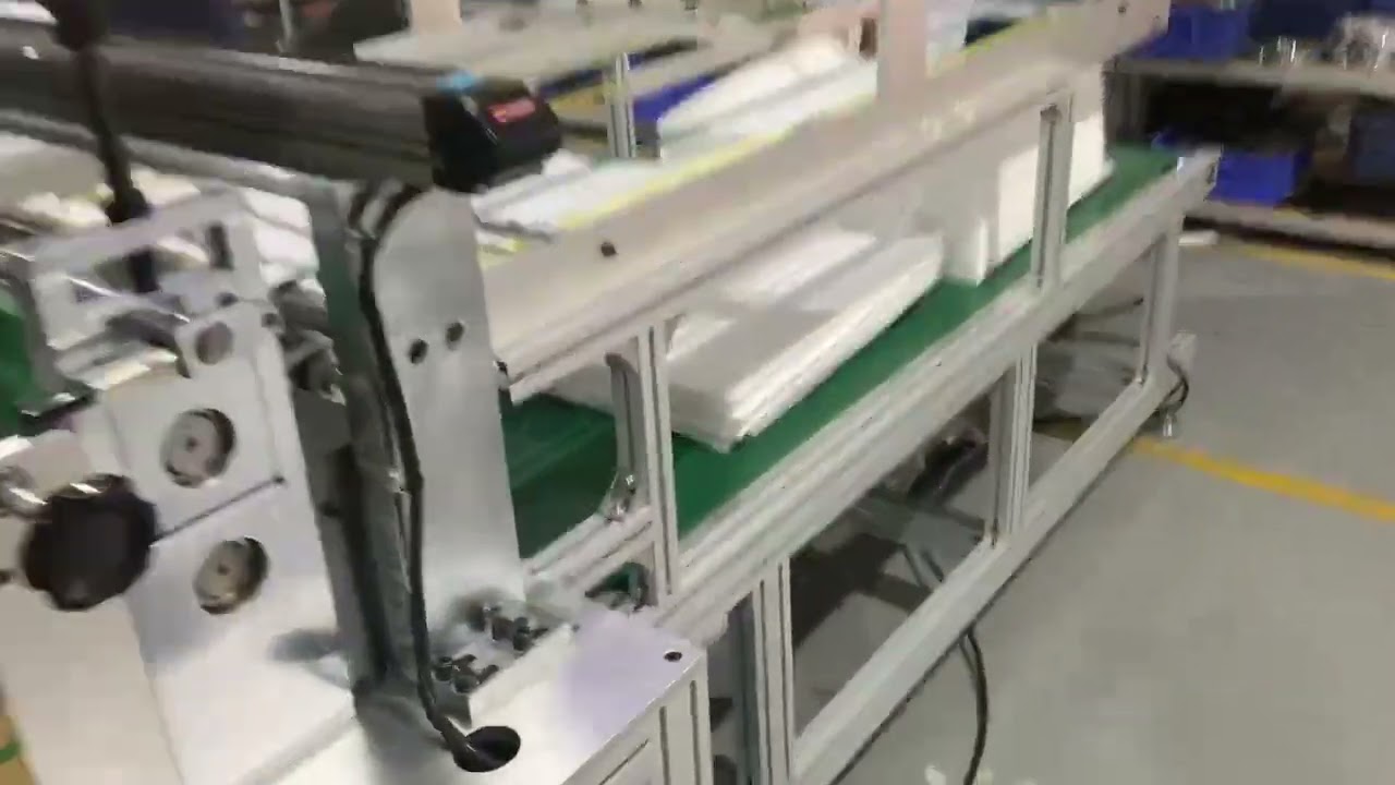Air conditioner use filter bag making machine