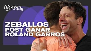 "Gané Roland Garros a los 40": HORACIO ZEBALLOS, campeón de dobles masculino #Perros2025
