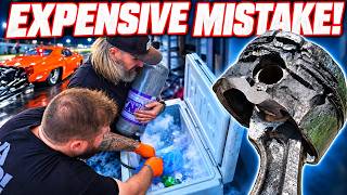 We Smoked The Engine In Silencer! Crazy Fix At The Track.