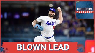 DODGERS POSTCAST: Dodgers let this one slip through their fingers as Tanner Scott has an ugly 8th