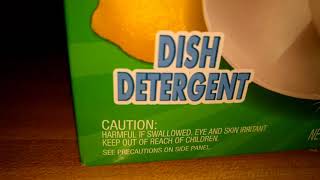 Dollar tree dish detergent!