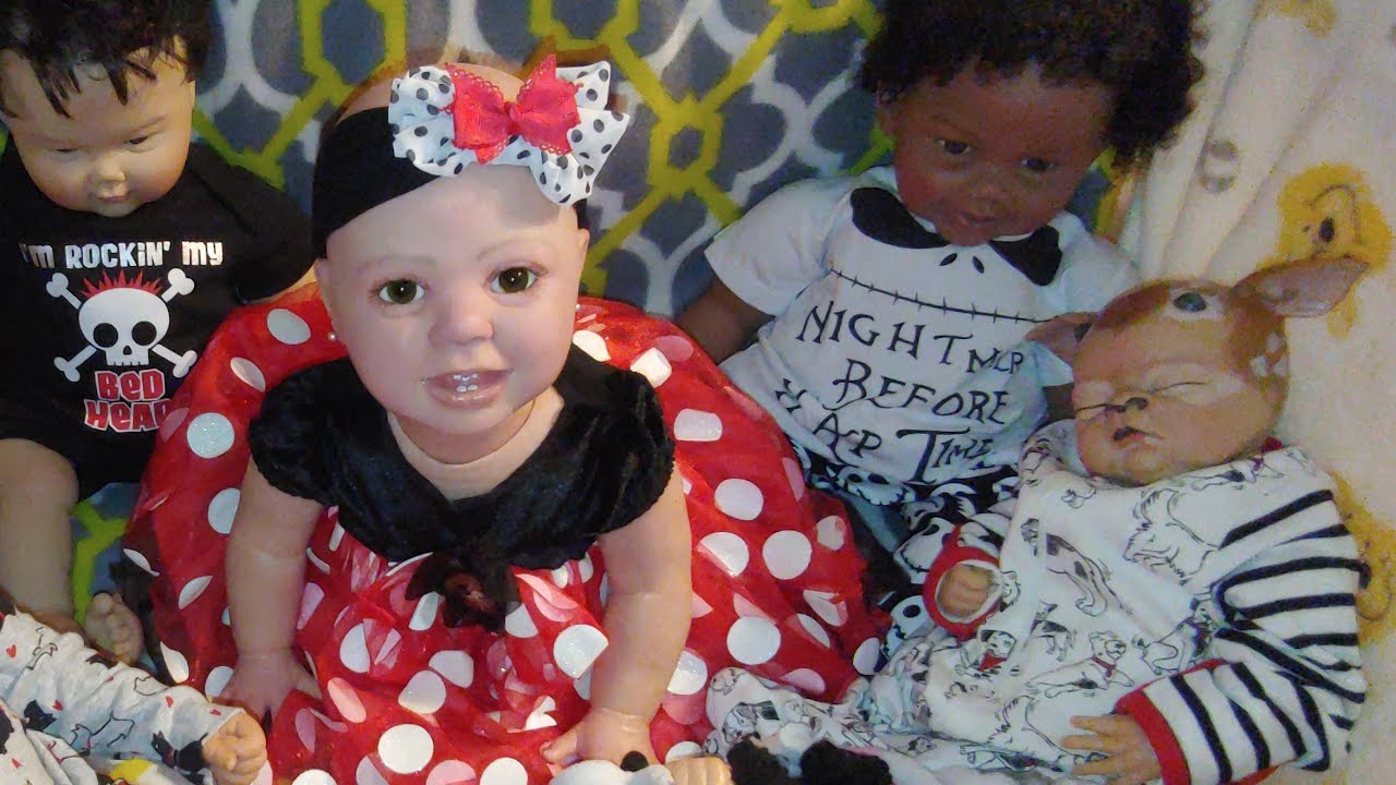 Reborn Theme Thursday Black, White & Red All Over Or Pandas 🐼 Also New