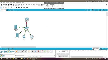 Creando servidor DHCP y DNS - Packet Tracer
