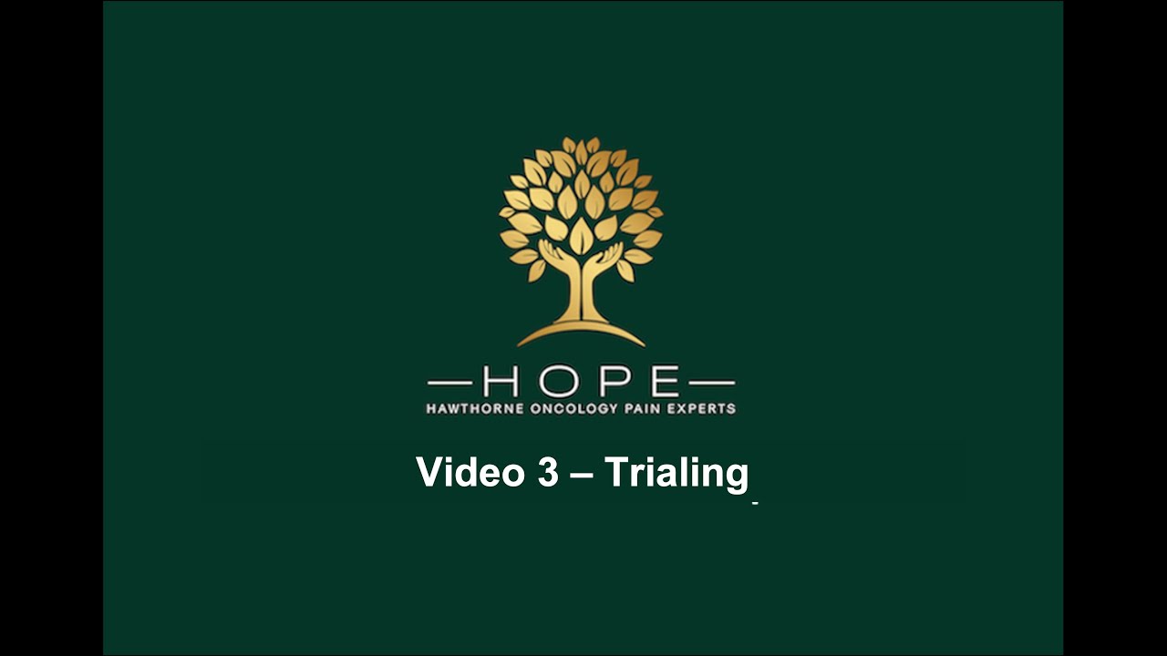 Intrathecal Drug Delivery I Trialing