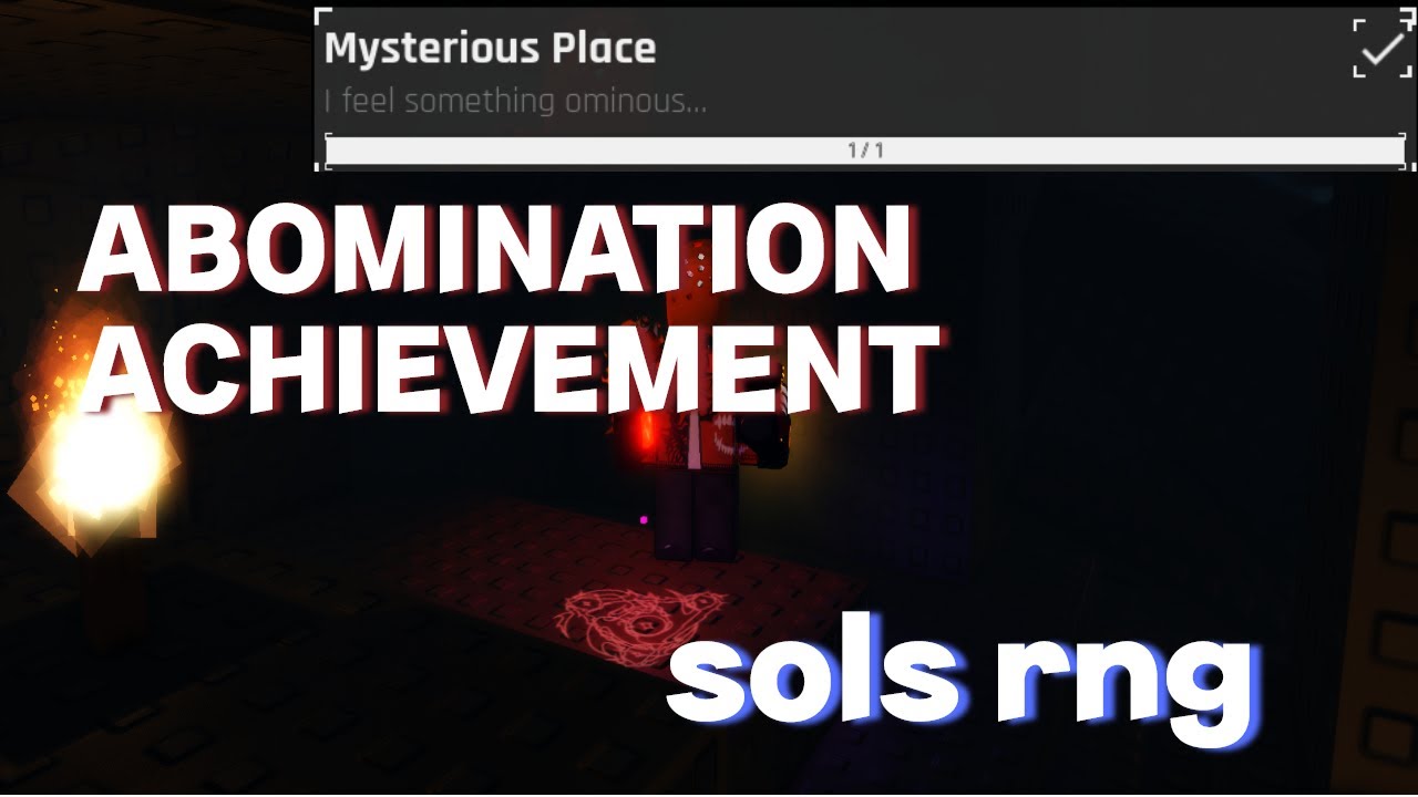 ABOMINATION ACHIEVEMENT [Sols Rng], (Summer Event!) - YouTube