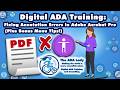The ADA Lady Tutorial: Fixing Annotation Errors in Adobe Acrobat PDF Documents