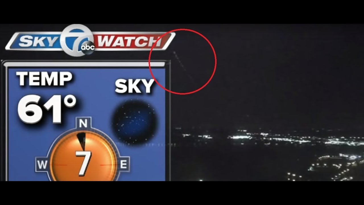 Очень быстрый НЛО пролетел над Буффало - YouTube