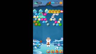 LINE バブル2　STAGE 936　銀コニー　アイテムあり　×1.5　Silver Cony　LINE BUBBLE 2