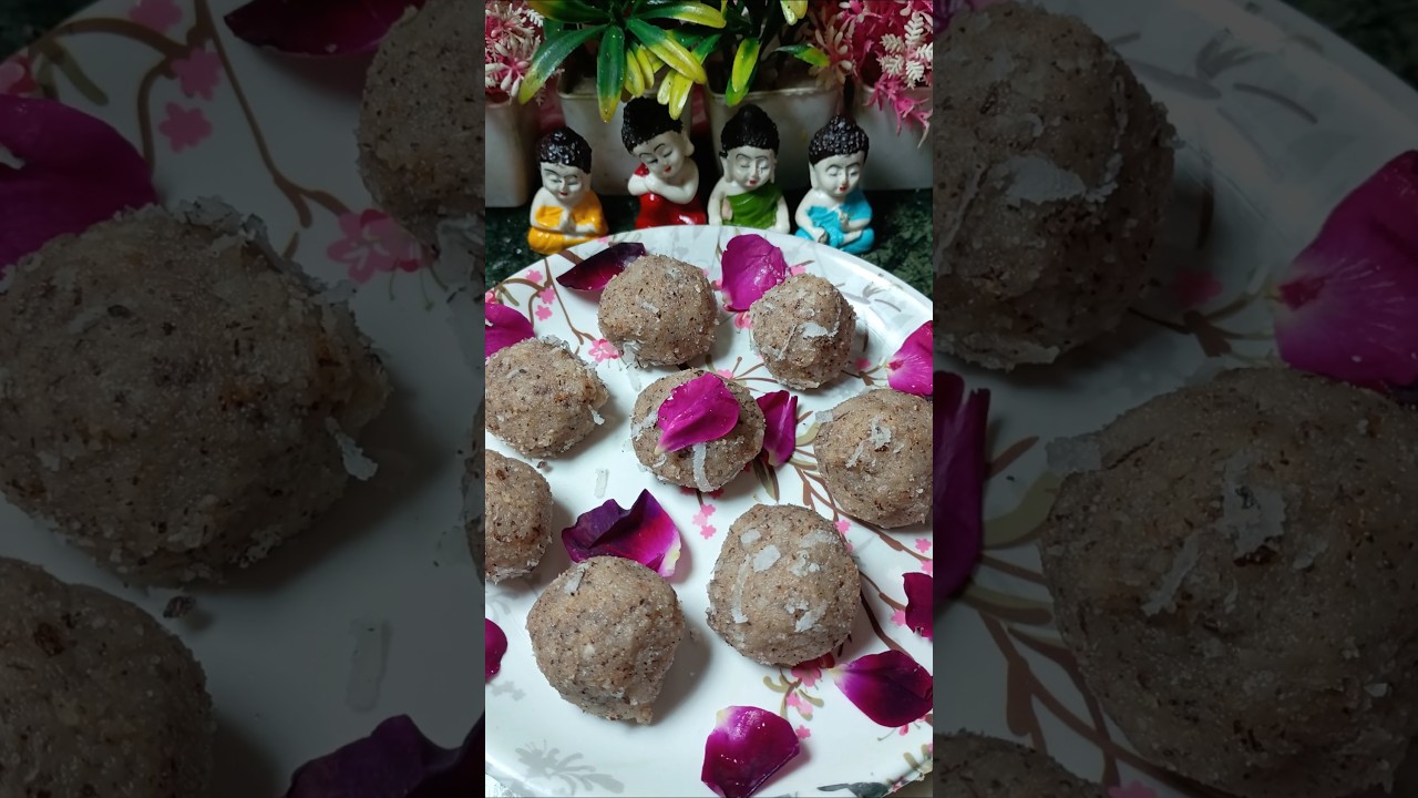 Dry coconut Ladoo Recipe 