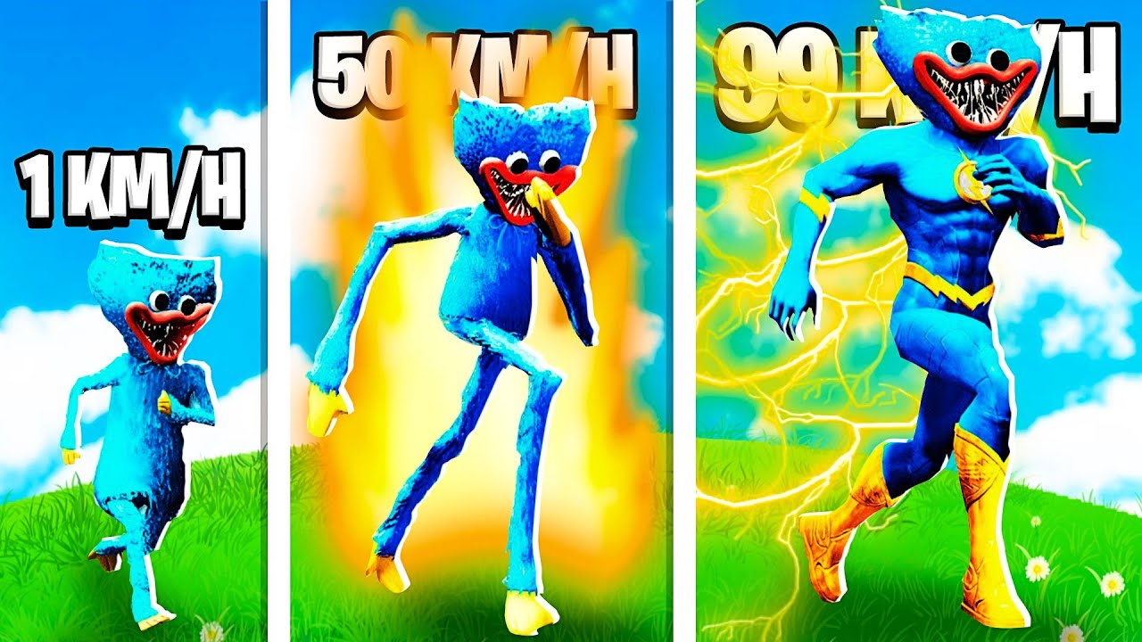 COURIR A PLUS DE 999,999,999 KM/H AVEC HUGGY WUGGY (GTA 5)