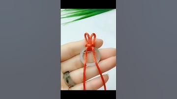 Hướng dẫn buộc dây vòng cực đẹp #shorts