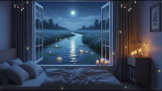 The SoundThat Stops Thoughts l Brain Flower Deep Sleep Music 432Hz 528Hz Healing
