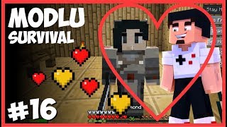 SEVGİLİMLE NİŞAN YAPTIK ve MEYVE BAHÇELERİ  Minecraft Modlu Survival  #16