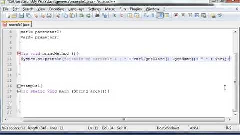 Learn Java in Hindi 40  Two Type Variables in Generics