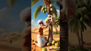 #travel#ai#train#man#monkey#coco#coconut#tree #fun#animal#green#white