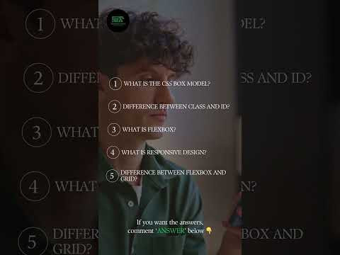 Common CSS Interview Questions for Junior Developers 2024 |  Can You Pass This CSS Interview Test?
