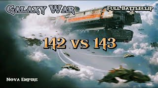 Nova Empire | Galaxy War 142 vs 143 | Epic War - Finally screenshot 5