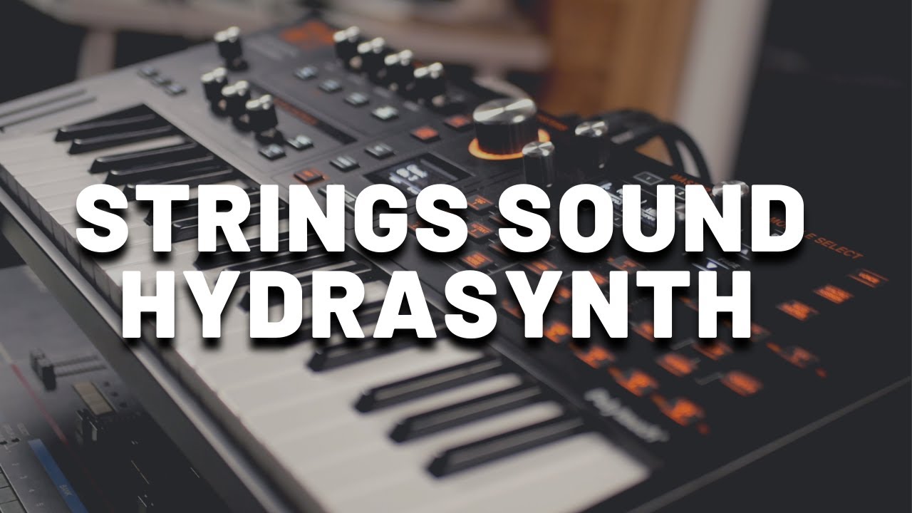 Strings Sound on ASM Hydrasynth | Cinematic, Ambient & Vintage Strings (No Talking)