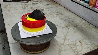Egg-less And Sugar-free Pineapple Cake || Latest Cake Design 2021|| pranshulcakes????