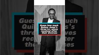 Guess how much Quincy Jones’s three ex-wives received after their divorces #celebrity #quincyjones