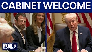 Pres. Trump introduces Markwayne Mullin at cabinet meeting