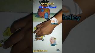 124 conch street#spongebob#puzzelhands#shorts#viral#youtubepemula#handarts
