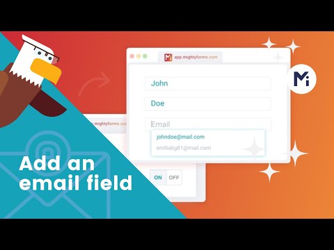 How to Add an Email field to an Online Form
