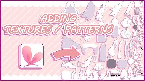 Adding Textures / Patterns [ Vtube Studio Tutorial ]