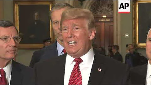 Trump: Republicans 'very unified' on shutdown