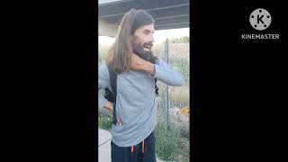 Homeless man tells how he eats out of  garbage & sleeps outside. Sad story
