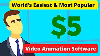 World’s Easiest & Most Popular Video Animation Software/ Get Commercial Rights INCLUDED