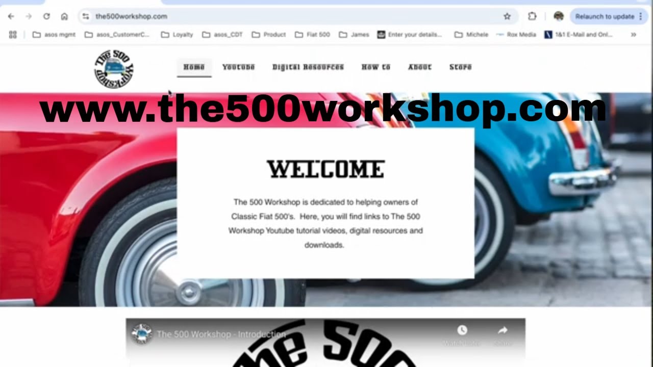 The 500 Workshop Website - for all Classic Fiat 500 owners and enthusiasts